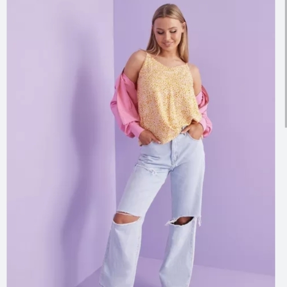 SELECTED femme SLFJALINA STRAP TOP size 14 40 @v - Picture 2 of 8